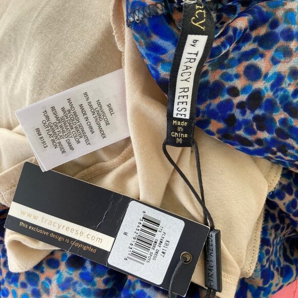 🌟NWT Plenty by Tracy Reece Flyaway Dress in Ombré Spots Womens Medium - Picture 9 of 11